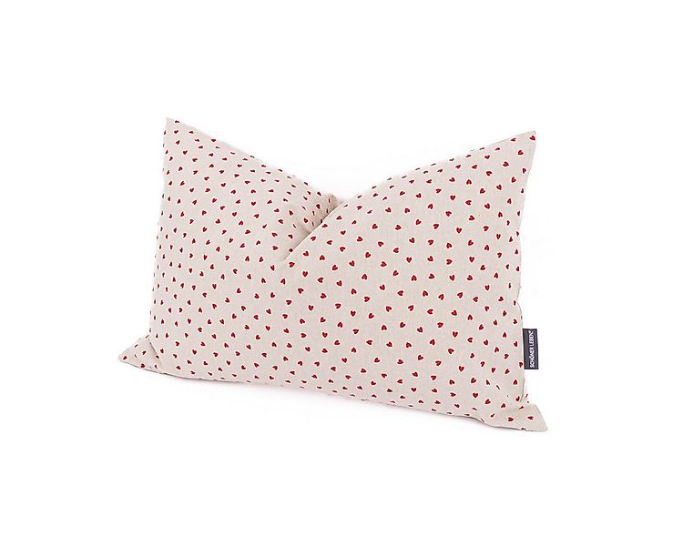 SCHÖNER LEBEN. Dekokissen Kissenhülle Little Love Heart Herzchen div. Größe günstig online kaufen