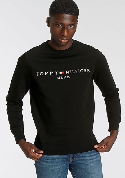 Tommy Hilfiger Sweatshirt "TOMMY LOGO SWEATSHIRT mit Rundhals und Stickerei günstig online kaufen