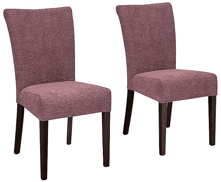 Home affaire Esszimmerstuhl »Queen«, (Set), 2 St., Softstruktur, Beine aus günstig online kaufen