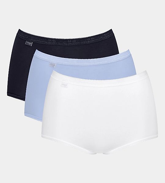 sloggi Maxislip "Basic+", (3er Pack), Baumwollmischung, weiche Nähte, Singl günstig online kaufen
