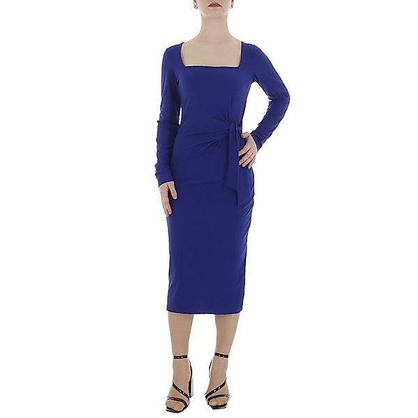 Ital-Design Wickelkleid Damen Elegant Pencil (86365198) Drapiert Stretch Ma günstig online kaufen