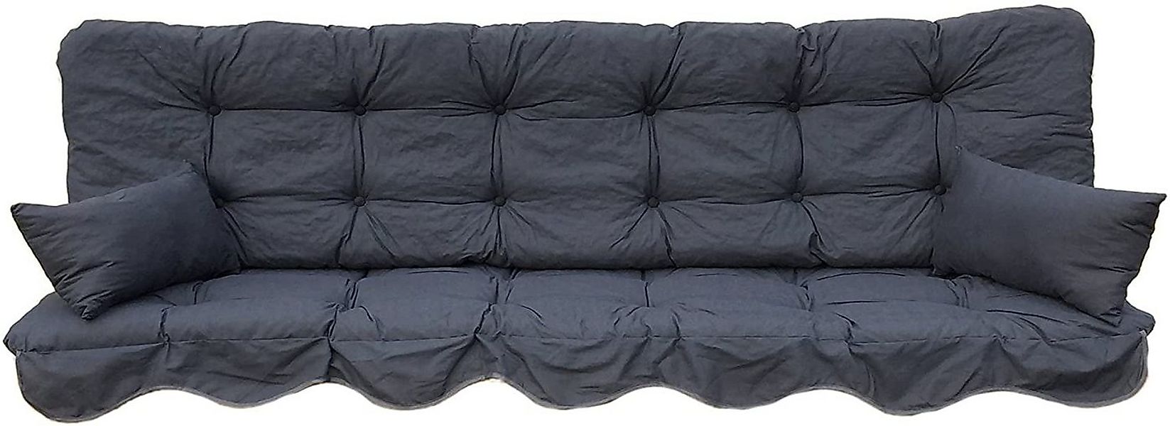 Kühnemuth Auflagekissen Auflagen Set für Hollywoodschaukeln Sitzkissen 180x günstig online kaufen