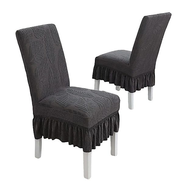 Coonoor Sitzflächenhusse Stuhlhussen, Hussen für Stühle, mit Gummiband, Abn günstig online kaufen