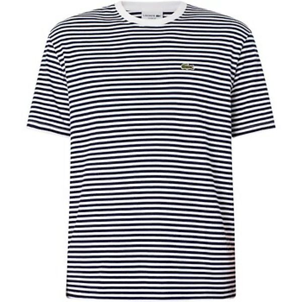 Lacoste  T-Shirt Gestreiftes Logo-T-Shirt günstig online kaufen