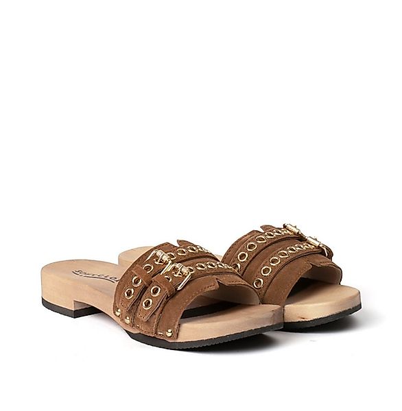 Softclox BENITA Kaschmir whiskey (hazelnut) Pantolette günstig online kaufen