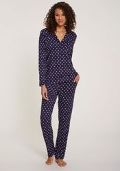 s.Oliver Pyjama Set, 2 Stk. tlg., im klassischen Stil günstig online kaufen