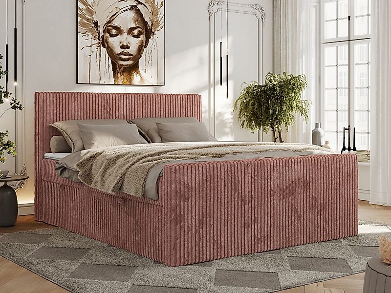 MKS MÖBEL Boxspringbett TILIANO DUO (Packung, günstig online kaufen