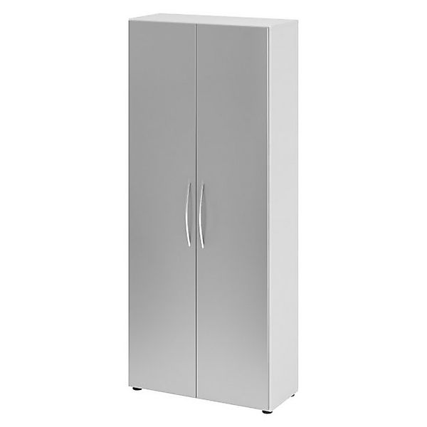 bümö Aktenschrank basic Aktenschrank Dekor: Weiß/Silber günstig online kaufen