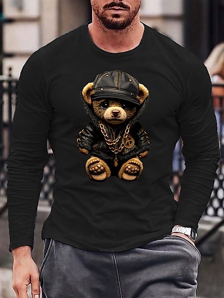 RMK Langarmshirt Herren Longsleeve Shirt Rundhals günstig online kaufen