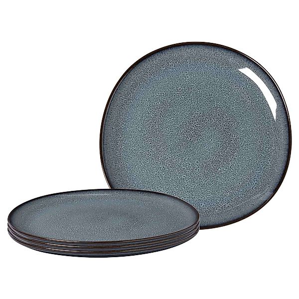like. by Villeroy & Boch Servierplatte "Servierplatten Lave ø 32 cm 4er Set günstig online kaufen