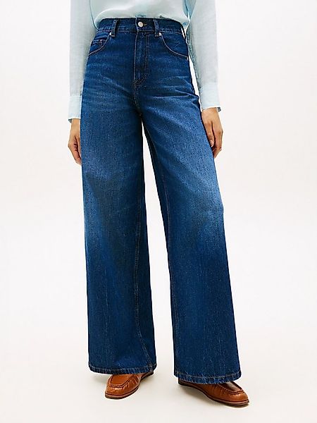 Tommy Hilfiger Weite Jeans DNM NEW DOREEN 70'S WIDE LEG HW Baumwolle, lässi günstig online kaufen