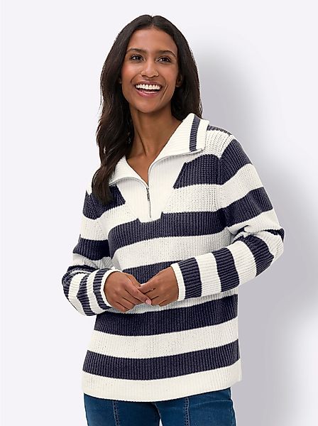 heine Strickpullover Troyer günstig online kaufen