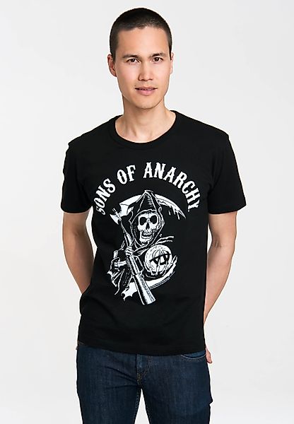 LOGOSHIRT T-Shirt Sons of Anarchy Logo günstig online kaufen