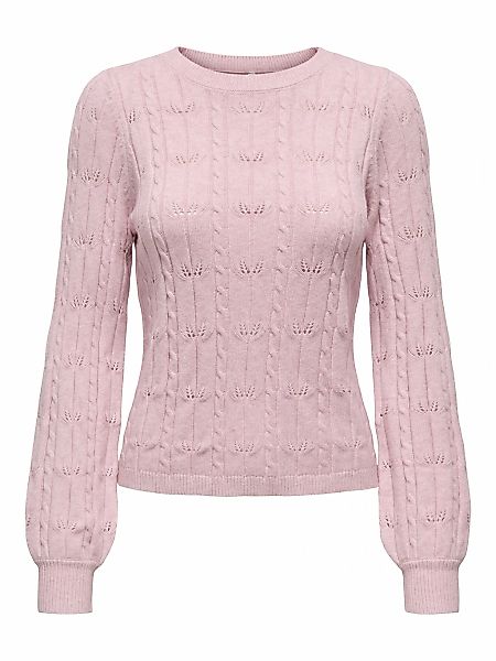 ONLY Strickpullover "ONLKATIA LS STRUCTURE O-NECK PULL CC KNT" günstig online kaufen