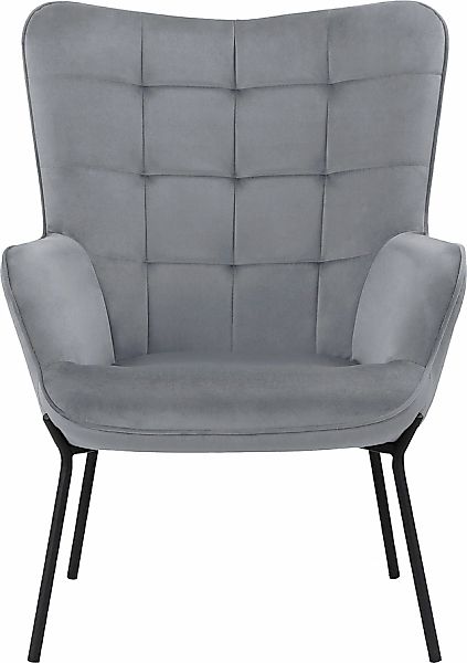 OTTO products Loungesessel »Luukas, Ohrensessel mit Metallbeinen,« 1 Stk. t günstig online kaufen