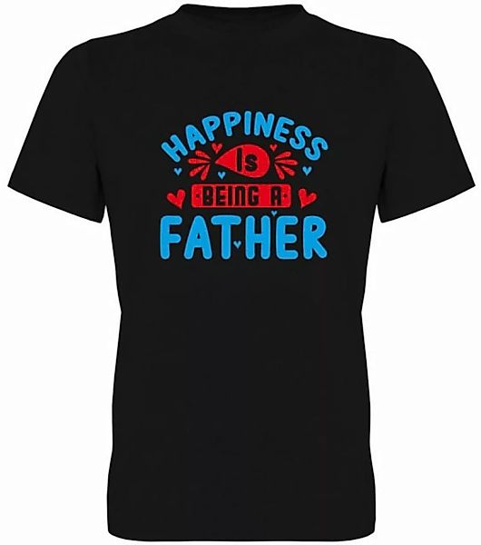 G-graphics T-Shirt Happiness is being a father Herren T-Shirt, mit trendige günstig online kaufen