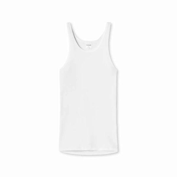 SCHIESSER Unterhemd - Original Doppelripp, Sport-Jacke, ärmellos, Weiß günstig online kaufen