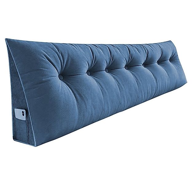 JEOBEST Rückenkissen Dreieckiges Lesekissen, Keilkissen mit Seitenfach, 1-t günstig online kaufen