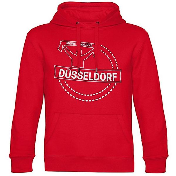multifanshop Kapuzensweatshirt Düsseldorf - Meine Fankurve - Hoodie günstig online kaufen
