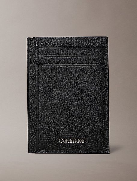 Calvin Klein Kartenetui FOIL EMBOSS NS ZIP CARD CASE, Unisex Minigeldbeutel günstig online kaufen