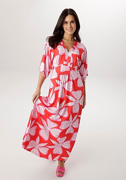 Aniston SELECTED Sommerkleid mit weiten, 3/4-langen günstig online kaufen