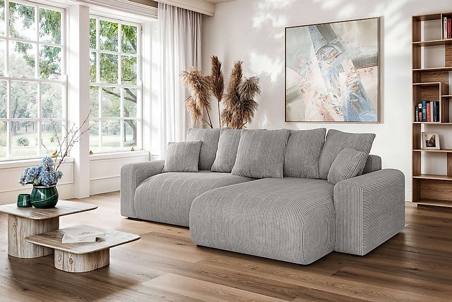 Home affaire Ecksofa LAKESIDE klein mit Bettfunktion und Bettkasten, B/T/H günstig online kaufen