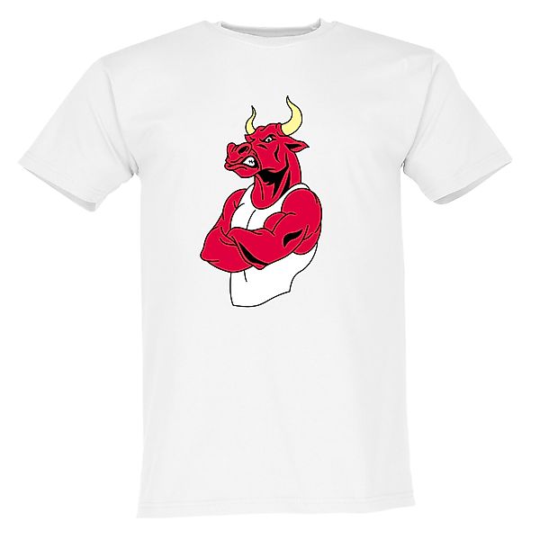 Banco T-Shirt Roter Stier mit Unterhemd günstig online kaufen