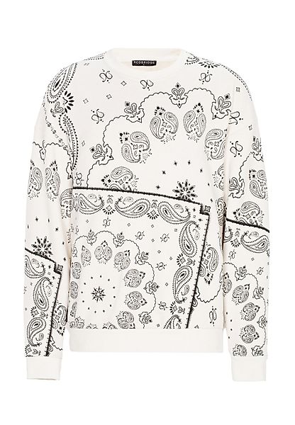 RedBridge Sweatshirt mit Bandana-Print Moderner Streetwear-Pullover günstig online kaufen
