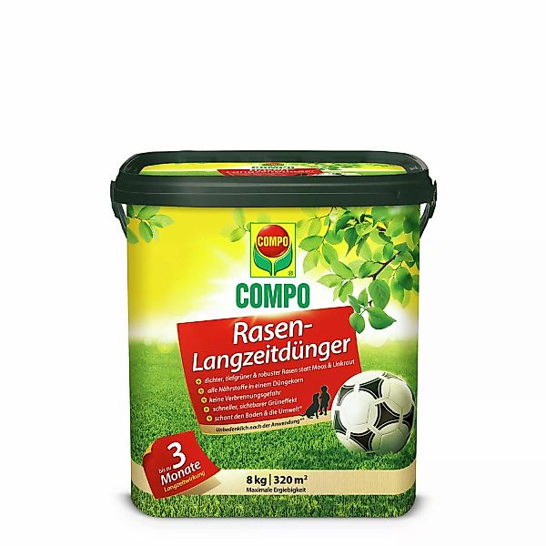Compo Rasen-Langzeitdünger 8 kg günstig online kaufen