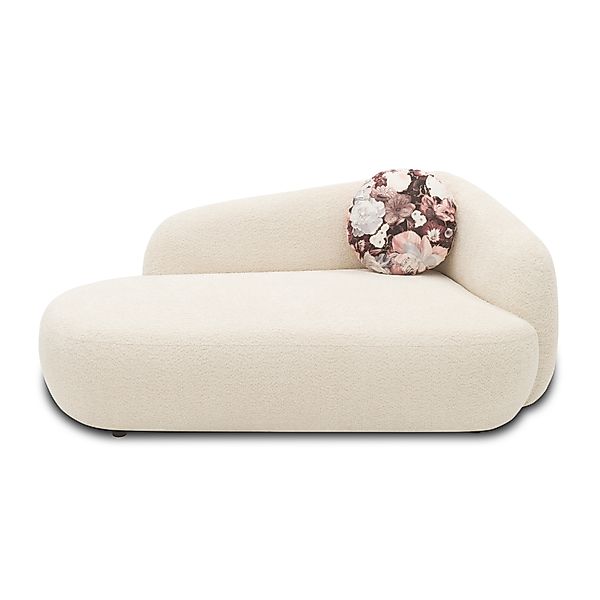 Recamiere 700013, Liege, oval, Füße mit Filzgleitern, Sofa, 183 x 105 x 75 günstig online kaufen