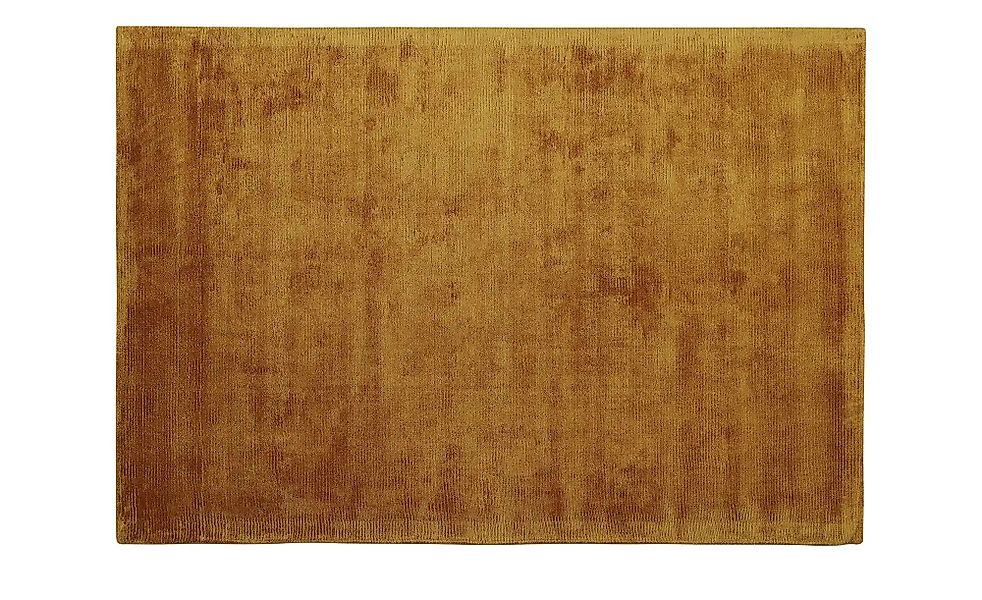 como Handloom-Teppich  Hiver ¦ gelb ¦ Viskose,Baumwolle ¦ Maße (cm): B: 190 günstig online kaufen