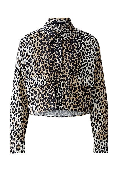 Oui Langarmbluse Bluse reine Baumwolle günstig online kaufen
