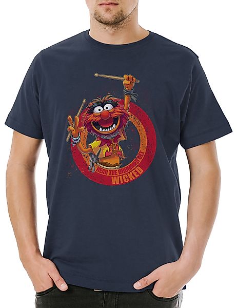 Urban Backwoods Print-Shirt Wicked Drummer Herren günstig online kaufen