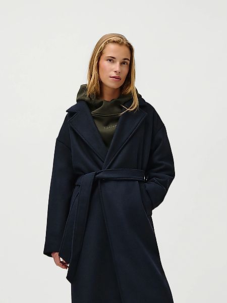 LeGer Langmantel "Betty, LeGer by Lena Gercke" Regular fit mit V-Ausschnitt günstig online kaufen