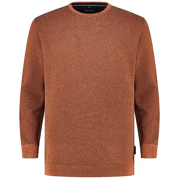 CASA MODA Strickpullover Farbe orange Größe: 4XL günstig online kaufen