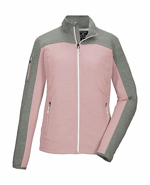 Killtec Strickjacke "KOS 71 WMN FLX JCKT" Colourblock Powerstretchjacke mit günstig online kaufen