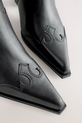 Next Signature Premium Spitze Cowboystiefel aus günstig online kaufen