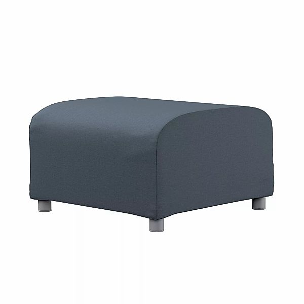 Bezug für Klippan Hocker, Dunkelblau, Husse, Klippan Hocker, Etna (705-30) günstig online kaufen