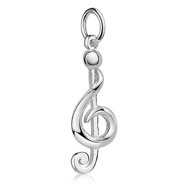 Materia Kettenanhänger Notenschlüssel Musik filigran hochglanzpoliert günstig online kaufen