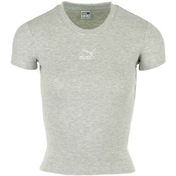 Puma  T-Shirt Classics Ribbed Slim Tee günstig online kaufen