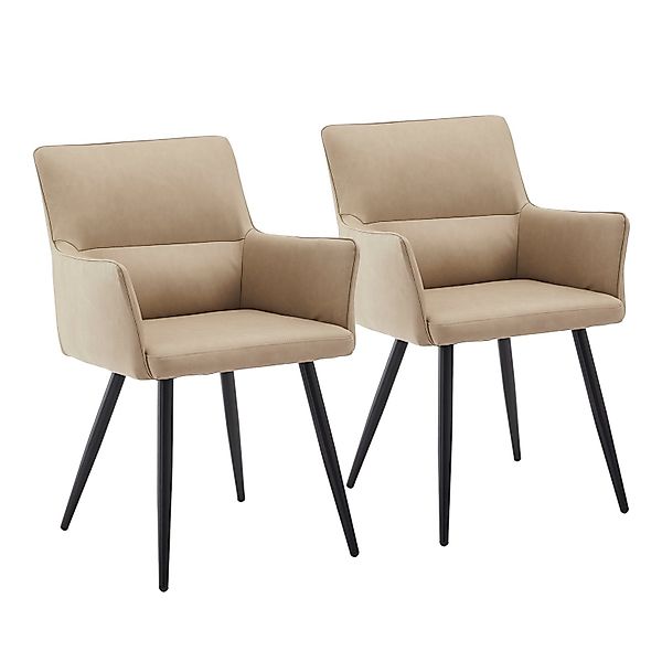 Ofcasa Esszimmerstuhl Kunstleder Polsterstuhl (2er Set), günstig online kaufen