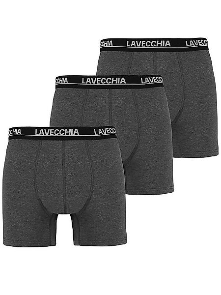 Lavecchia Boxershorts Lavecchia Herren Boxershorts 3er Pack FL-1020 (Anthra günstig online kaufen
