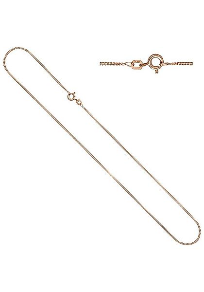 JOBO Kette ohne Anhänger, Panzerkette 925 Silber roségold vergoldet 50 cm günstig online kaufen