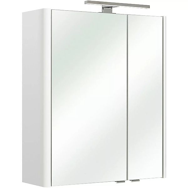 Pelipal Spiegelschrank Einzelartikel Weiß Hochglanz 60 cm günstig online kaufen
