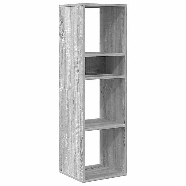 vidaXL Bücherregal Grau Sonoma 34x31x112 cm Holzwerkstoff 860288 günstig online kaufen