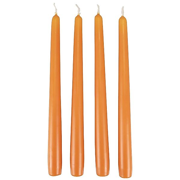 Viana Spitzkerze Spitzkerzen Orange 12er Set günstig online kaufen