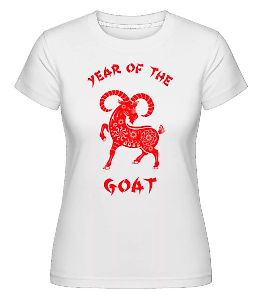 Chinese Zodiac Year Of The Goat · Shirtinator Frauen T-Shirt günstig online kaufen