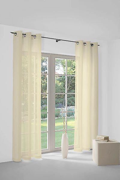 Wirth Vorhang "Sunday" Ösen 1 Stk. tlg. nach Maß günstig online kaufen