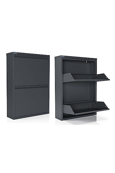 Kaufexpress GmbH Schuhschrank Schuhregal Metall 2–5 günstig online kaufen