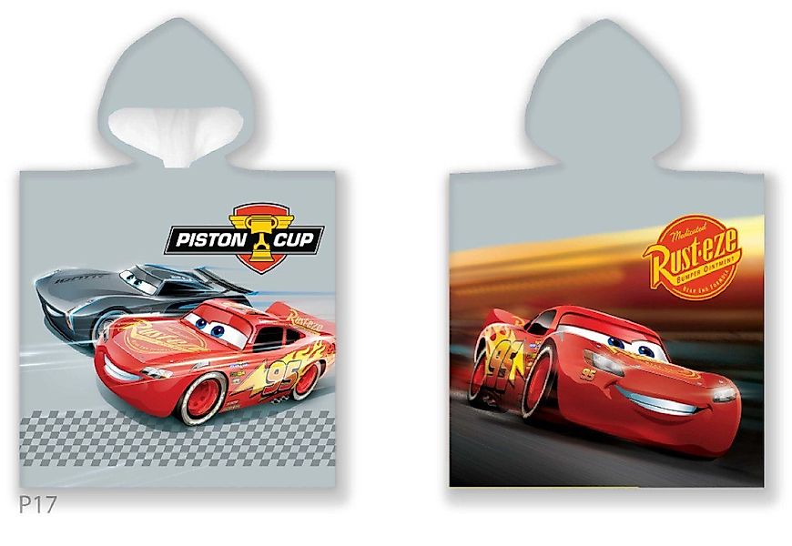 Disney Strandtuch Cars Poncho Strandtuch mit günstig online kaufen